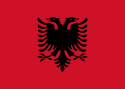 vlajka Albánie