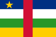 vlajka Středoafrická republika