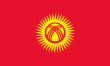 vlajka Kyrgyzstán