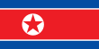 vlajka Severní Korea