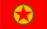 vlajka Kurdistánská dělnická strana
