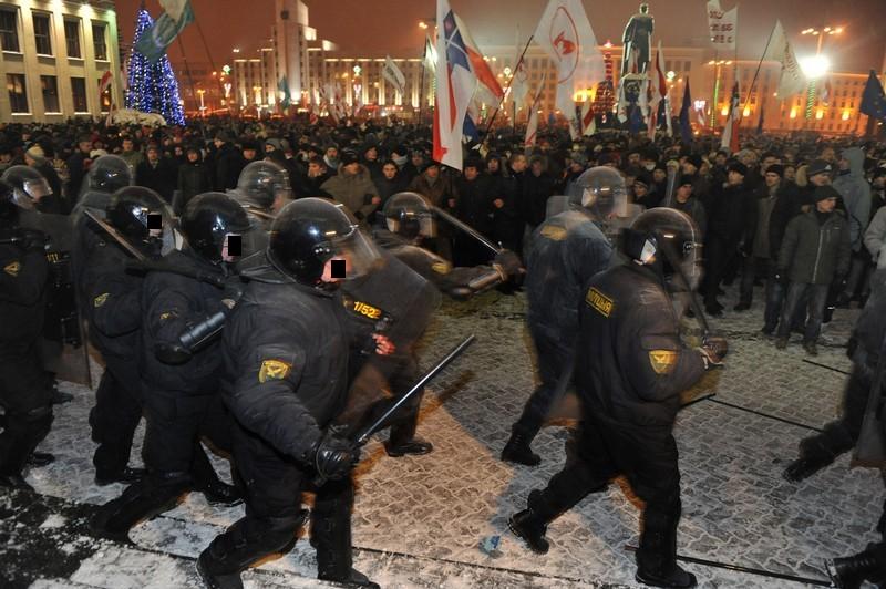 Povolební protesty v Minsku, Bělorusko