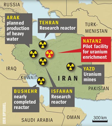 Írán - jaderná zařízení